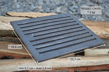 35 MIX Rechteckig Rundrost Eckrost Kamin Kaminofen Ascherost Gußrost Tafel Herd