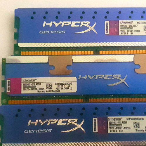 Kingston hyperx genesis ddr3 - genesis,