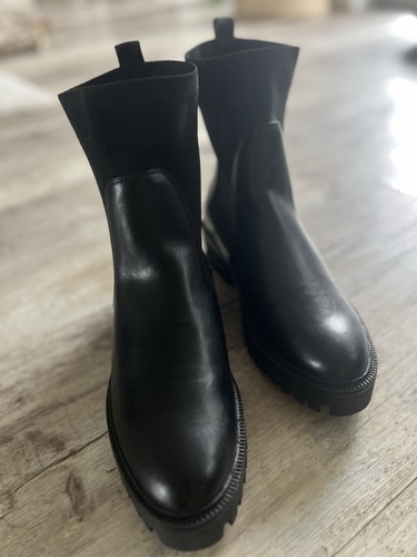 Damen plateau stiefeletten - damen,