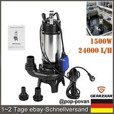 1500W Fäkalienpumpe