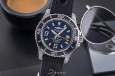 Breitling Superocean 44 Edelstahl Automatik Herrenuhr Ref. A17391 Box 