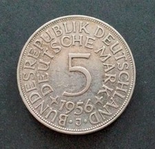 5 DM Fünf Mark Silberadler