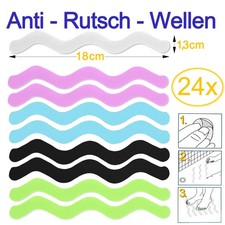 24x Anti Rutsch Streifen