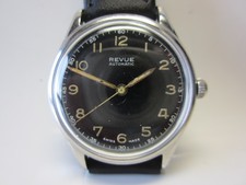 " REVUE , FLIEGER , MILITÄR , HAMMER-AUTOMATIC , STAHL , GLAS+BAND NEU , " 1940