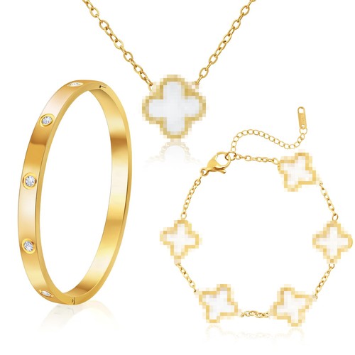 Ouxayapl schmuckset gold 18k - schmuckset,