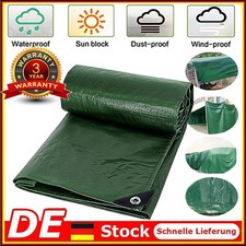 Abdeckplane Plane mit Ösen Holzplane Gewebeplane Schutzplane Gartenmöbel