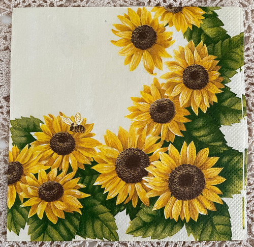 Servietten blumen - "blumen",