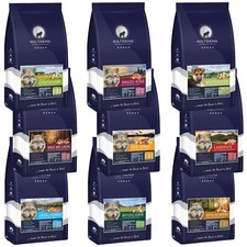 Hundefutter 12 kg Wolfsmond Lamm Pute Lachs Ente Schwein Huhn Wild Rind Hund S