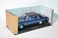 MCG18336 Opel Diplomat B Dunkelblau-Metallic Matt-Schwarz 1972 Modellauto 1:18