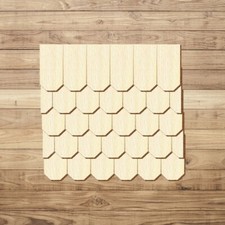 Sperrholz Schindeln -