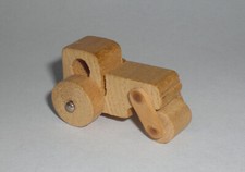 Altes Holz-Spielzeug: Walze Variante: Walzengelenk beweglich, nicht fest! TOP!