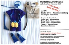 BIG JIM Outfit : Scuba - TAUCHER / Froschmann Action Set Diver 9431