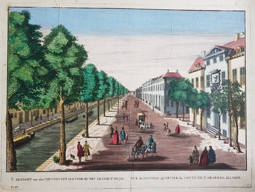 Kupferstich guckkastenblatt - kupferstich,