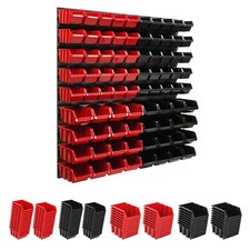 90 Stapelboxen Wandregal 78 x