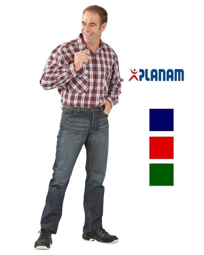 Planam flanell arbeitshemd - planam,