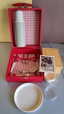 Vintage 50er 60er Picknick Koffer Camping Outdoor UTH - Oldtimer - sehr gut!