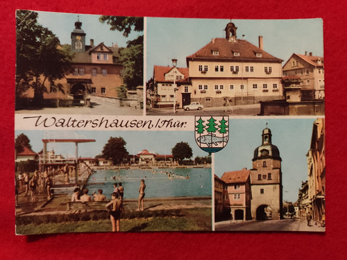 Waltershausen 1970 schloß - waltershausen,