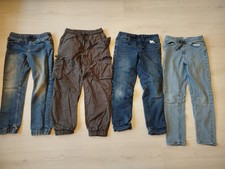 Schlupfhosen schlupfjeans Jungs 140/146 im Set 4 Stück