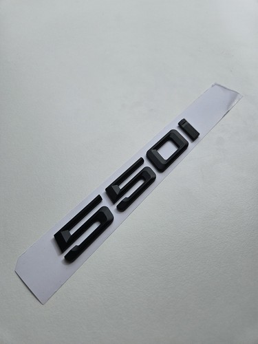 550i emblem schwarz matt - 550i,