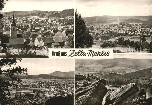 Zella mehlis panorama vom - zella-mehlis,