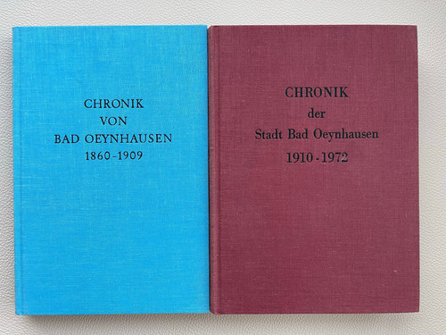 Bücher chronik der stadt - bücher,