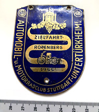 ADAC Plakette Zielfahrt