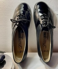 LadySko Damenschuh superbequem und schick Glattleder und Lackleder Gr. 41  