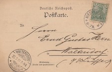 MITTELODERWITZ, Postkarte