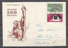 DFC 302) DDR -FDC: Mi.-Nr