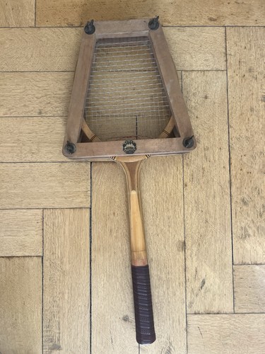 Holz tennisschläger deko - holz,