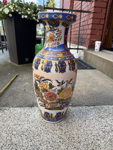 Große asiatische bodenvase - große,