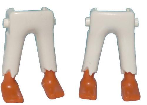 Playmobil weisse beine - x2,