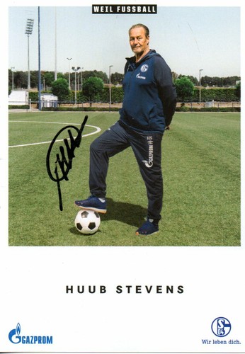 Autogramm huub stevens - stevens, (fc