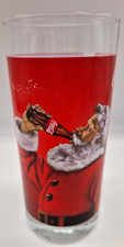 Coca Cola Glas Weihnachtsmann