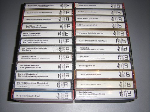 Auswahl hörspiel kassetten - hörspiel-kassetten,