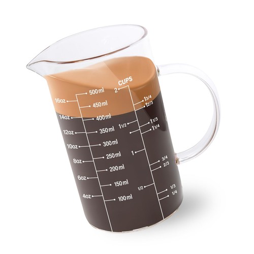 Messbecher glas küche - messbecher,