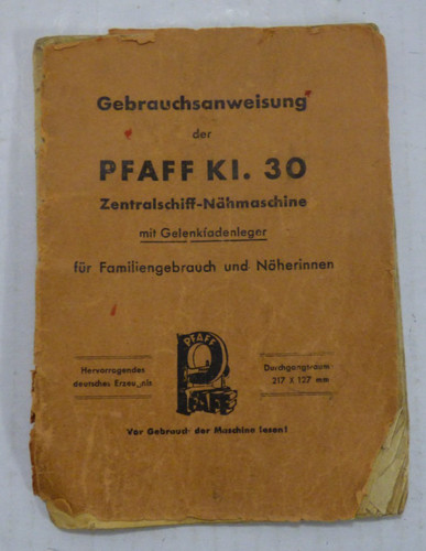 Alte gebrauchsanweisung - alte,