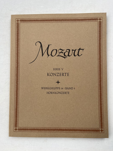 Noten mozart nasw serie v - mozart.,