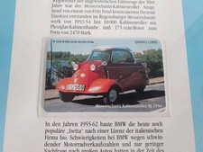 Telefonkarte Messerschmitt BMW