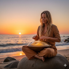 ✅ 9 Noten HANDPAN 22 Gold