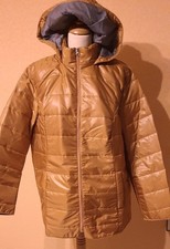 Wattierte Steppjacke m. Kapuze
