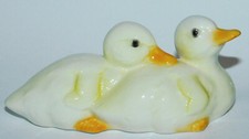Porzellanfigur 2 Enten Küken