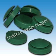 6 Haubengummis Haubenauflagegummis grün Deutz D und 05 Serie Schlepper Traktor