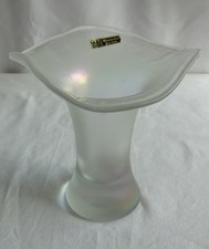 Glas: Eisch: changierende Vase