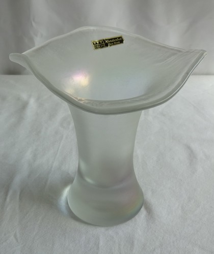 Glas eisch changierende vase - glas:, eisch: