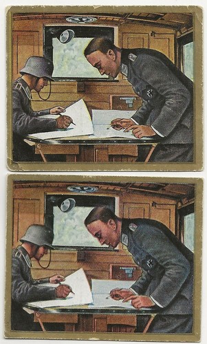 Sammelbild soldat mit - 69/68,