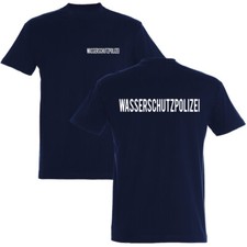 WASSERSCHUTZPOLIZEI T-Shirt 180g/m²  versch. Shirtfarben / Druckfarben P20