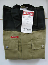 Kansas 108426 Overall Luxe Color 2-413, Gr.S-4XL MG 295 g/m² Kombi, Abverkauf 