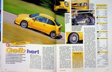 Sport Auto 08/1996 Renault Megane Coach 2.0 16V von Elia mit 165PS im TEST auf 2