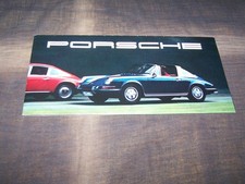 TOPRARITÄT Herrlicher Prospekt Porsche 911 912 von 1968 !!!